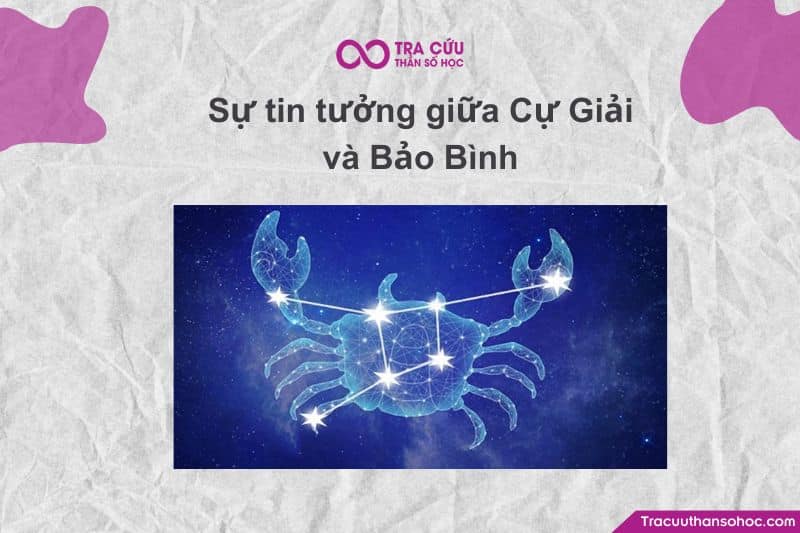 Cự Giải ♋️ (Nước) và Bảo Bình ♒️ (Khí) là hai năng lượng rất khác nhau về cách thể hiện cảm xúc và niềm tin.