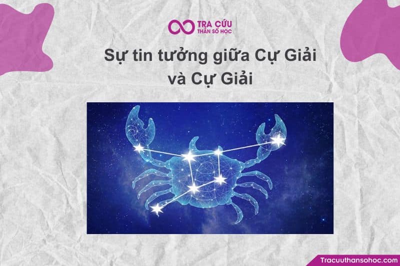 Hai Cự Giải kết hợp tạo nên năng lượng dịu dàng, chu đáo, gắn bó bằng cảm xúc nhiều hơn thể xác.