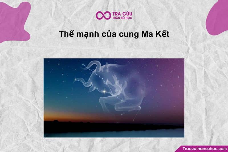 Cung Ma Kết là biểu tượng của ý chí, trách nhiệm và sự bền bỉ vượt thời gian.