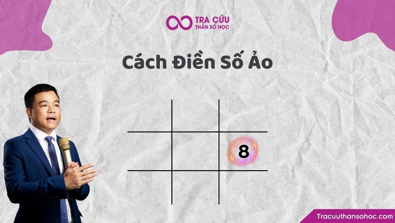 Điền số 8 ảo